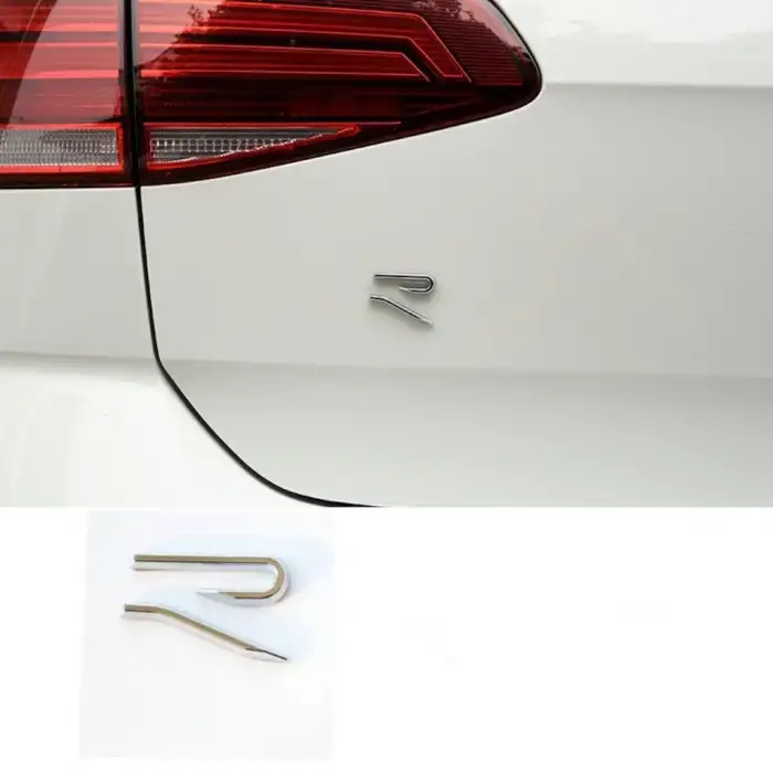 Yeni R Logo Krom Panjur ve BaGaj Arması Yapıştırmalı- Orjinal Ürün