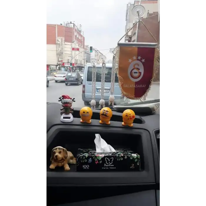 Zıpzıp Emoji Çılgın Kafalar Bir Kutu 30 adet Sarı Renk Karışık Model