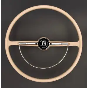 Kemik Direksiyon Klasik Model Bej Renk İthal Retro Nostaljik Direksiyon