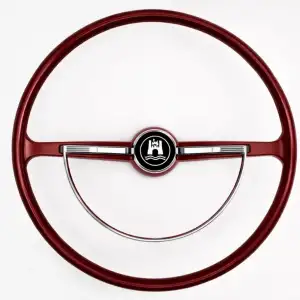 Kemik Direksiyon Klasik Model Kırmızı Renk İthal Retro Nostaljik Direksiyon