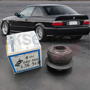 Bmw 5 Serisi E36 91-98 Uyumlu Sabit Spor Direksiyon Göbeği Momo Tip