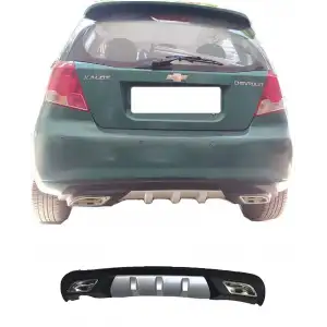 CHEVROLET KALOS UYUMLU DİFÜZÖR ARKA TAMPON EKİ/CRS.MDL