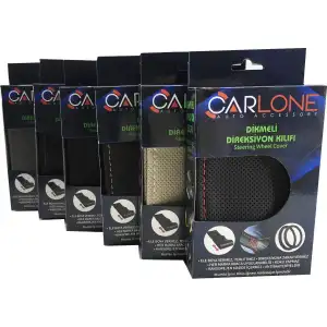 Deri Direksiyon Kılıfı - Dikmeli Delikli Model / A Kalite Kopmayan İp / Kokusuz Ürün