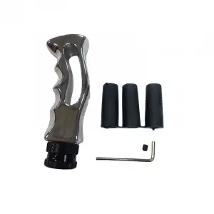 DRİFT KROM/GÜMÜŞ RENK SERT KOMPOZİT MALZEME SÜPER LÜX VİTES TOPUZU