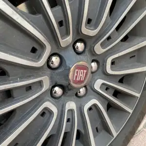 Düz Bijon Kapağı Parlak Malzeme Krom Renk 17mm 20 Adet