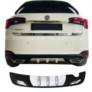 FİAT EGEA HB UYUMLU DİFÜZÖR ARKA TAMPON EKİ/CRZ.MDL