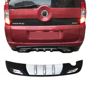 FİAT FIORINO UYUMLU DİFÜZÖR ARKA TAMPON EKİ/CRZ MDL.