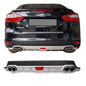 FORD FOCUS 3  UYUMLU DİFÜZÖR ARKA TAMPON EKİ/CRL MDL