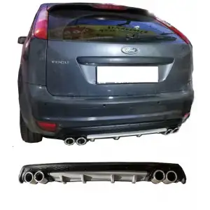 FORD FOCUS UYUMLU DİFÜZÖR ARKA TAMPON EKİ/UNV.MDL