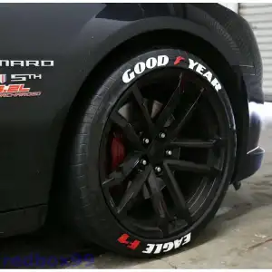 Goodyear 3d Lastik Yazısı Kauçuk - Full İçerik Uygulama Aparatlı - A+ Dayanıklı Ürün