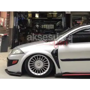 Her Araca Uyumlu Renkli 8 Parça Üniversal Yan Etek Çıtası - Marşbiyel - A+ Kalite