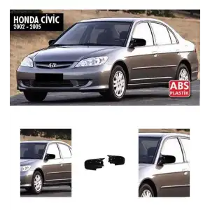 Honda Cıvıc 2002-2005 Yarasa / Batman Ayna Kapağı
