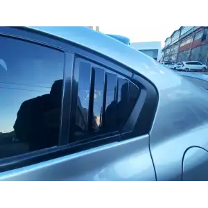 Honda Civic Fb7 Kelebek Cam Kaplama Vizörü Piano Black