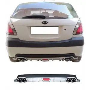 KİA RİO UYUMLU DİFÜZÖR ARKA TAMPON EKİ/CRL.MDL