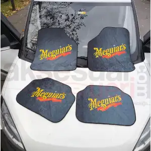 Meguiars Araç İçi Halı Paspas-Kaydırmaz Taban-Üniversal Her Araca Uyumlu-Yıkanabilir