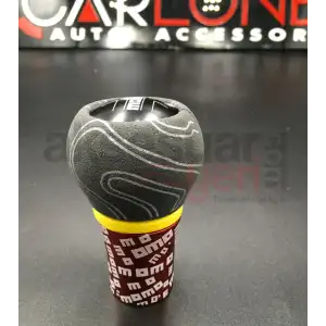 Momo Vites Topuzu Kırmızı Renk Süet Nubuk Alcantra Premium Lüx Vites Topuzu