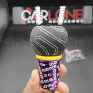 Momo Vites Topuzu Mor Renk Süet Nubuk Alcantra Premium Lüx Vites Topuzu