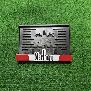 Motorsiklet Plakalık Marl bora Lazer Kesim 3D Kabartmalı Model Motor Plakalığı