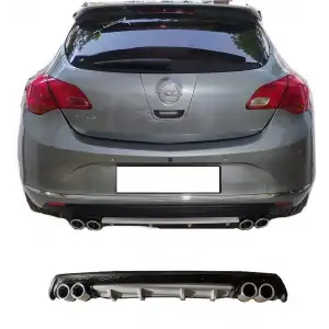 OPEL ASTRA UYUMLU DİFÜZÖR ARKA TAMPON EKİ/APL.MDL