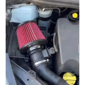 Opel Corsa 1.3 cdti Yüksek Performans Açık Hava Filtresi 7.6cm Kırmızı