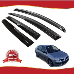 Renault Clio2 1999-2008 Mugen Sport Cam Rüzgarlğı / Carlone / A+ Ürün