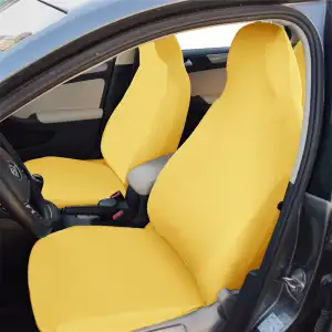 Sarı Servis Kılıfı Düz Renk Fit Kesim Likralı Ürün Terletmez Kumaş