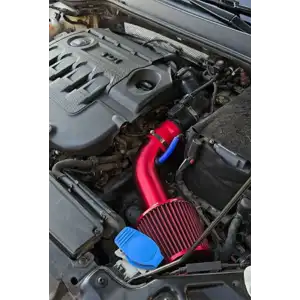 Seat Leon mk3 1.6-tdi Krom Borulu Spor Açık Hava Filtre Seti-Boru Çapı 7,6cm-Uzunluk 23cm