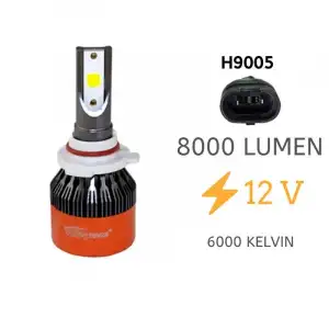 Şimşek Etkili Led Xenon 9005 - 1 Yıl Garantili A+Performans Ürünü