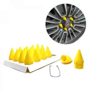 Sivri Bijon Parlak Malzeme Sarı Renk 17mm 20 Adet