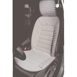 Tekli Oto Koltuk Minderi - Ergonomik Lüks Koltuk Minderi Gri (TEKLİ)