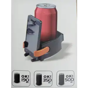 Telefon Tutuculu LÜX Bardaklık Kırmızı A+ Dayanıklı Ürün /Aynı Gün Kargo