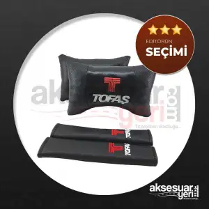 TOFAŞ Deri Yastık ve Kemer Pedi  - Lüx Deri Set