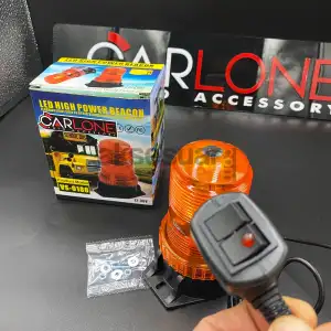 Turuncu Dikey 7 Fonksiyonlu Çakkarlı Mıknatıslı Tepe Lambası Laık537