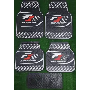 Üniversal F1 Latex Kauçuk-5 parça-Paspas-Kaydırmaz Taban-1.Sınıf İthal Ürün