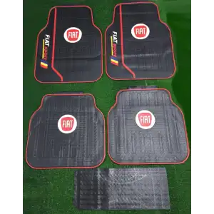 Üniversal Fiat Sport Latex Kauçuk-5 parça-Paspas-Kaydırmaz Taban-1.Sınıf İthal Ürün