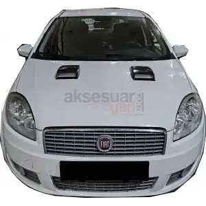 Universal Kaput Üstü Havalandırma Izgarası Piano Black 1 Adet