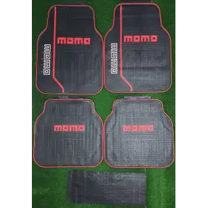 Üniversal Momo Latex Kauçuk-5 parça-Paspas-Kaydırmaz Taban-1.Sınıf İthal Ürün