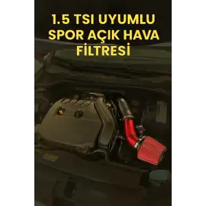 Vag Grubu1.5 Tsi Uyumlu Spor Açık Hava Filtresi Seti Airİntake Kit
