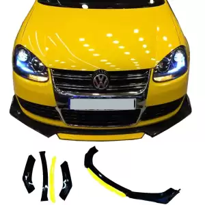 Volkswagen jetta Uyumlu Ön Lip kırmızı Renkli 4 Parça - A+ Ürün - Dayanıklı Malzeme