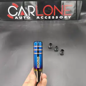 Yanıklı Momo Mavi Renk Vites Topuzu 13cm Metal Gövde Premium Ürün