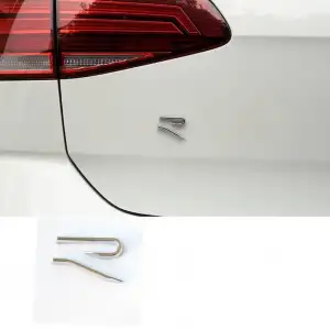 Yeni R Logo Krom Panjur ve BaGaj Arması Yapıştırmalı- Orjinal Ürün