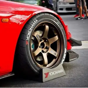 Yokohama Advan 3d Lastik Yazısı Kauçuk - Full İçerik Uygulama Aparatlı - A+ Dayanıklı Ürün