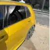 Vw Golf 7-7.5 Kasa İçin Kelebek Cam Vizörü Kaplaması Siyah Renk-Bantlı