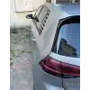 Vw Golf 7-7.5 Kasa İçin Kelebek Cam Vizörü Kaplaması Siyah Renk-Bantlı