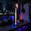 Araç İçi Müzik Ritmine Duyarlı RGB Ekolayzer LED Işık Çubuğu Bataryalı (1 ADET)