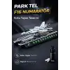 F16 Uçak Modeli Park Tel Telefon Numaratörü Kokulu Torpido Süsü Egzozdan Koku Yayan