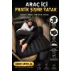 Şişme Araç İçi Seyahat Yatağı Oto Araç İçi Yatak Siyah Renk Pompa+Yastık Dahil