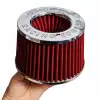Simota 76mm Açık Hava Filtresi-Open Air Filter-Performans Hava Filtresi-Kırmızı