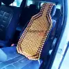 Ahşap Boncuklu Oto Koltuk Minderi Masajlı Terletmez