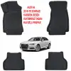 Audi A-4 2016 ve Sonrası 4D Premium Havuzlu Paspas-Kaydırmaz Taban